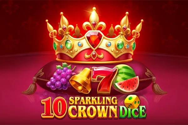 10 Sparkling Crown Dice